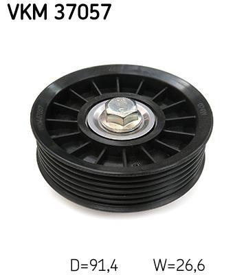 Galet enrouleur de courroie d'accessoire SKF ref. VKM 37057